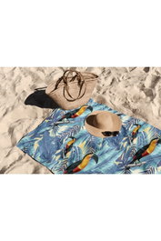 Mijölnir Toalla de Playa 70 x 130 cm Multicolor - 70% Poliéster, 30% Poliamida, Tejido Microfilamento de Lujo